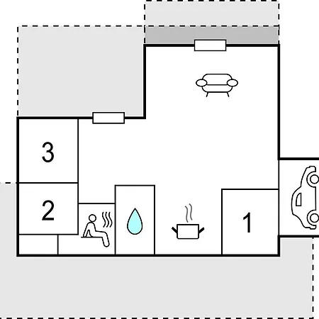 3 Bedroom Gorgeous In Harboore Harboør